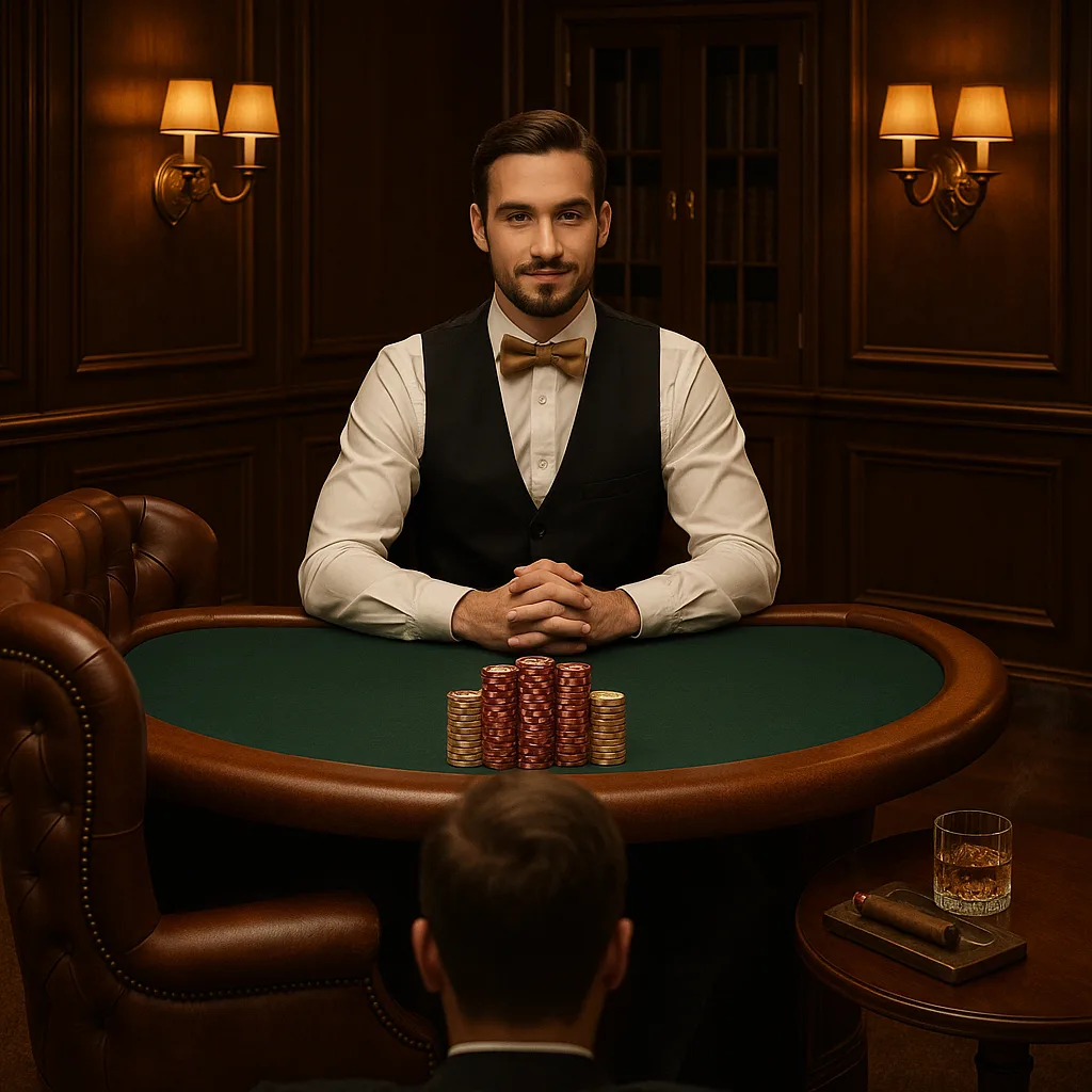 Magius - Live Blackjack - Croupiers en Direct
