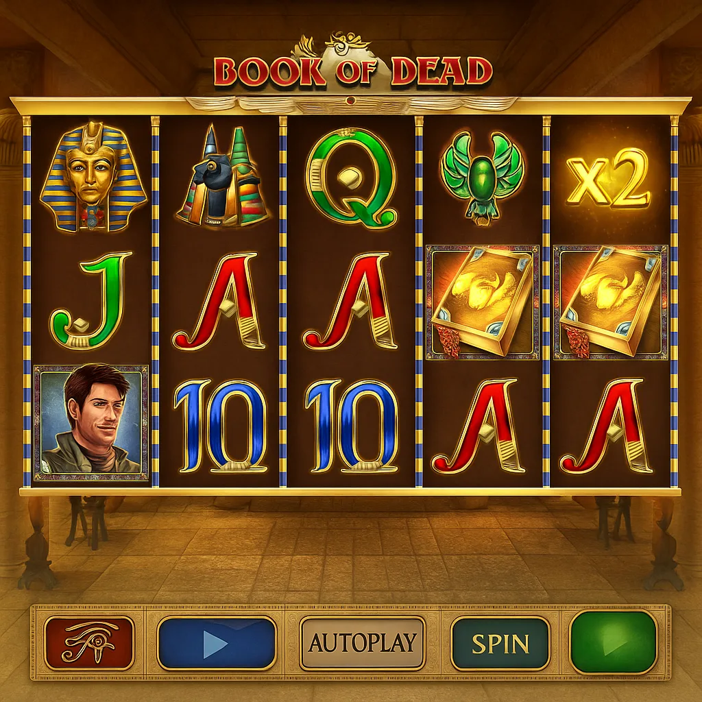 Magius - Book of Dead Slot - Aventure Égyptienne
