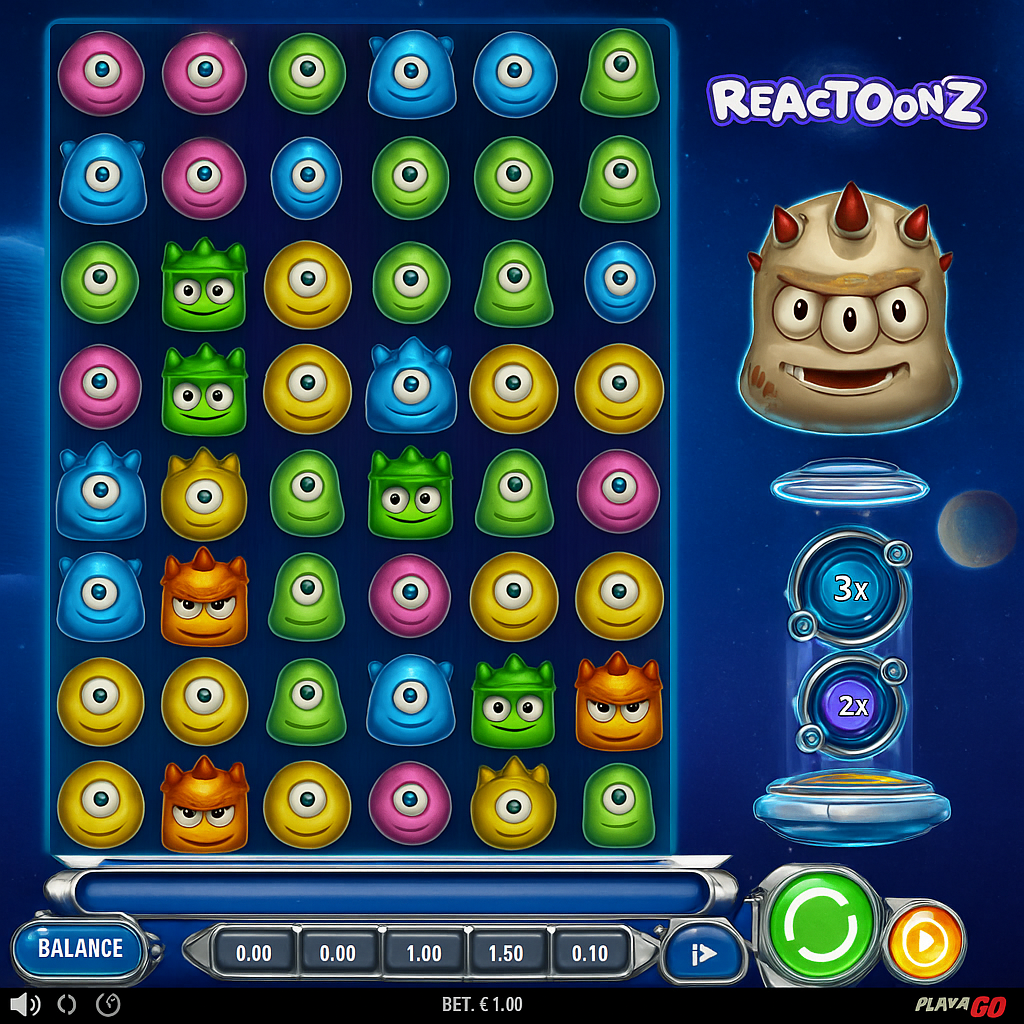 Magius - Reactoonz Slot Game