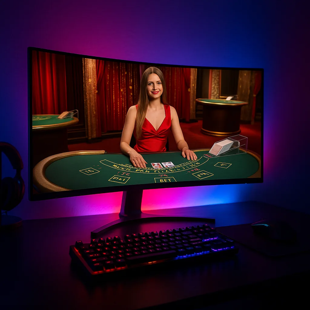 Magius Casino - Interface de Bureau - Design Moderne